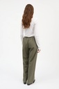 SKALL buxur Addie pants Green/white