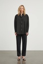 SKALL skyrta Edgar shirt Black