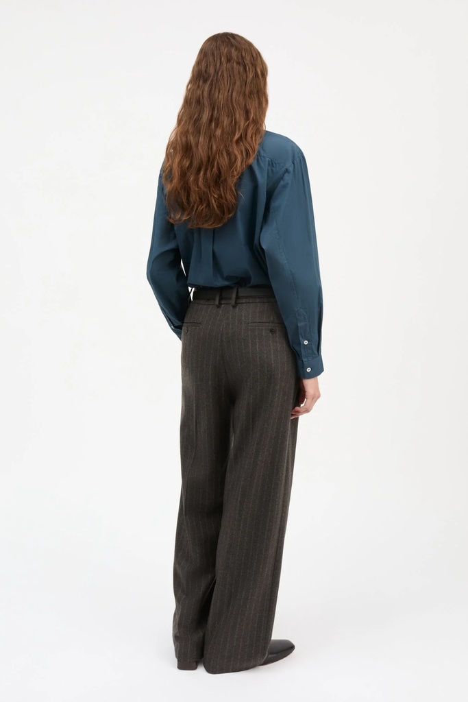 SKALL skyrta Edgar shirt Midnight blue