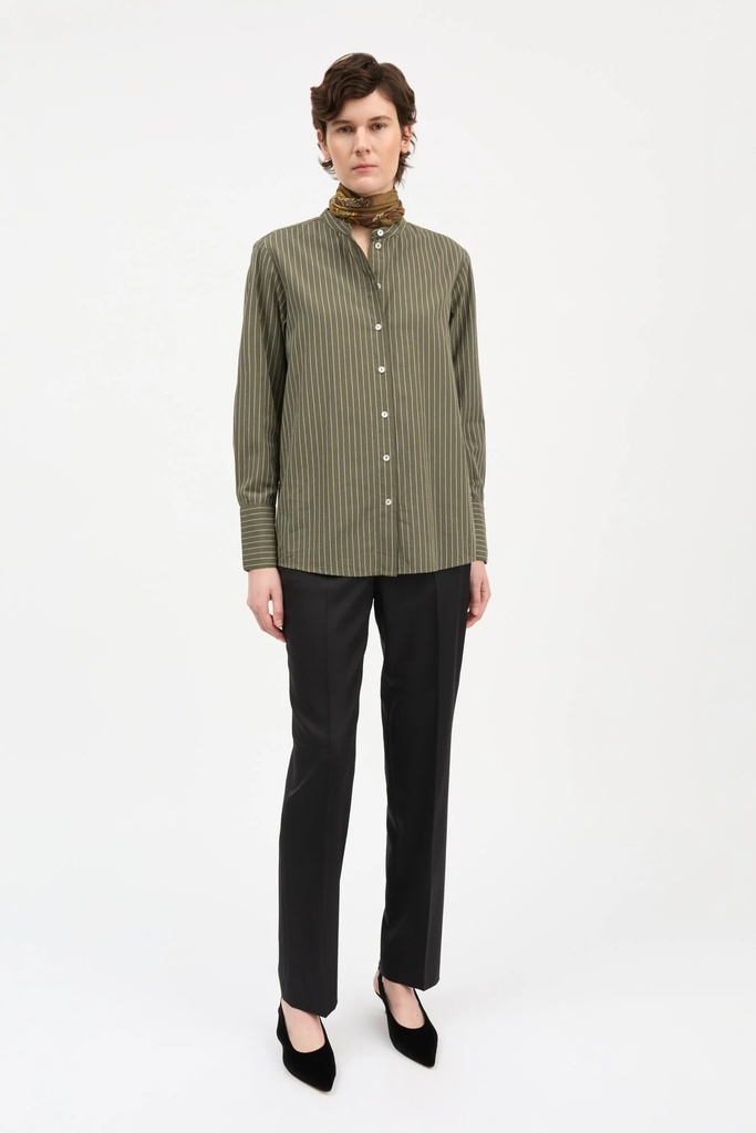 SKALL skyrta Scot shirt Green white