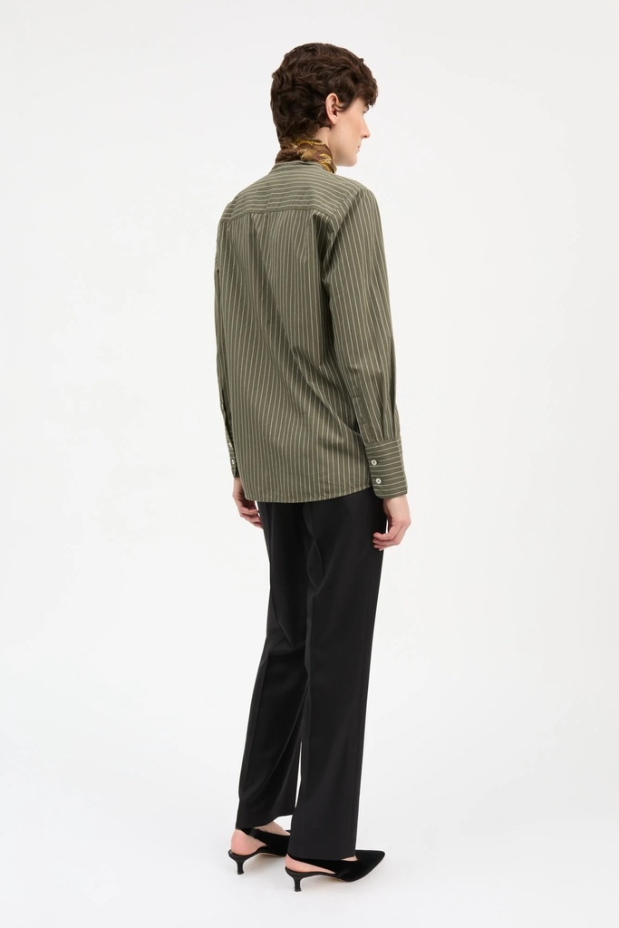 SKALL skyrta Scot shirt Green white