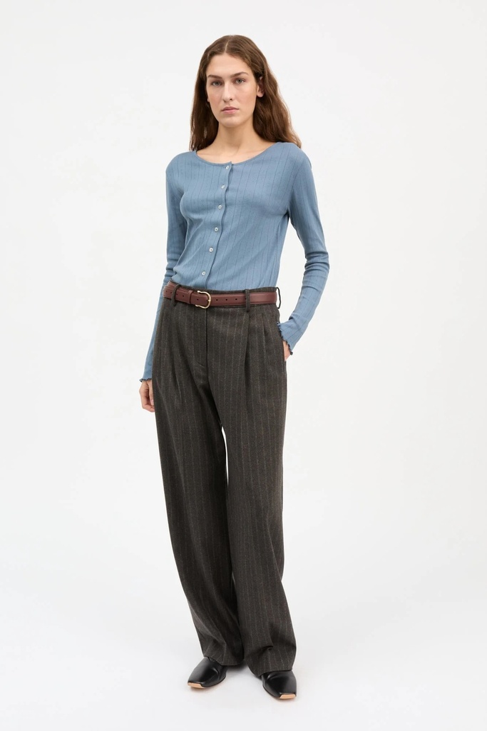 SKALL toppur Edie cardigan Faded blue