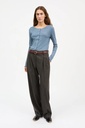 SKALL toppur Edie cardigan Faded blue
