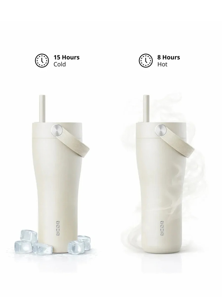 Equa Carry Cup - Sand 600 ml