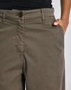 GAI+LISVA Buxur Natalie Cotton stretched Twill Pants Olive