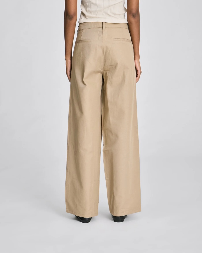 GAI+LISVA Buxur Natalie Cotton/linen Pants Chinchilla