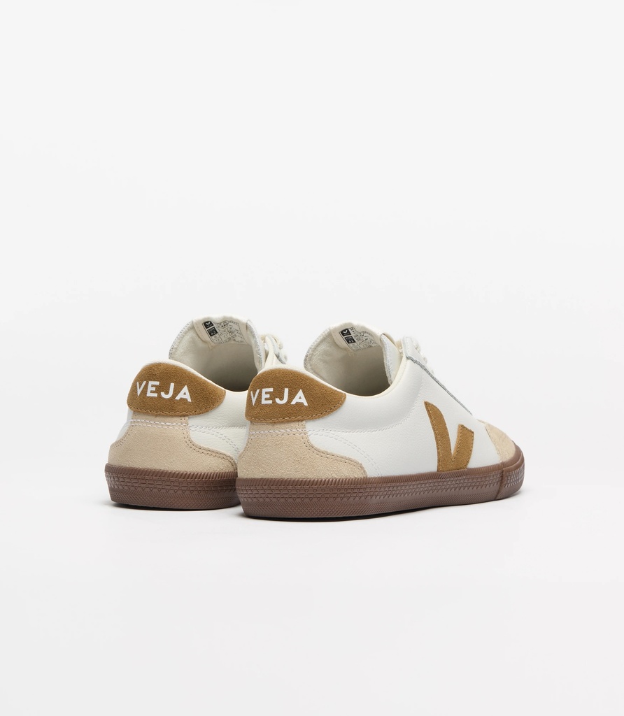 VEJA skór Volley Leather White Tent Bark