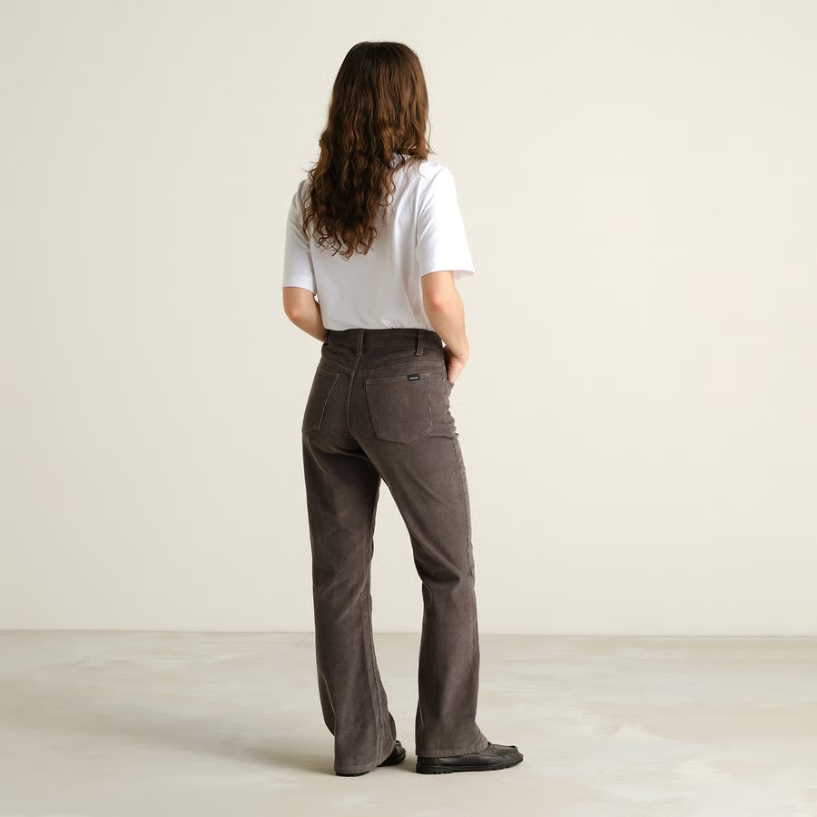 Dedicated Buxur Pants Ryda Corduroy Rock Grey Castlerock