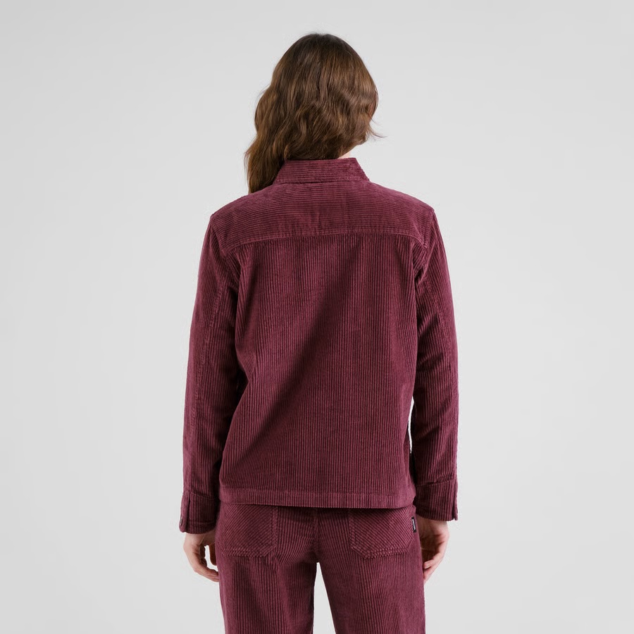 Dedicated jakki Jacket Stiby Cord Brown Cappuccino