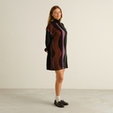Dedicated kjóll Dress Nikkala Wavy stripe multi color