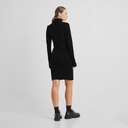 Dedicated kjóll Rib Dress Lunsen Black