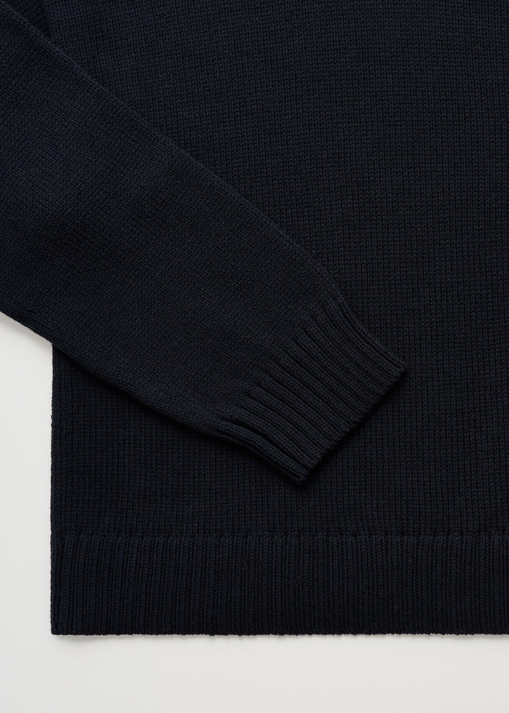 AIAYU Peysa Farah Highland sheep's wool Black navy
