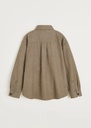 AIAYU Skyrta Dusty Shirt Smokey brown melange
