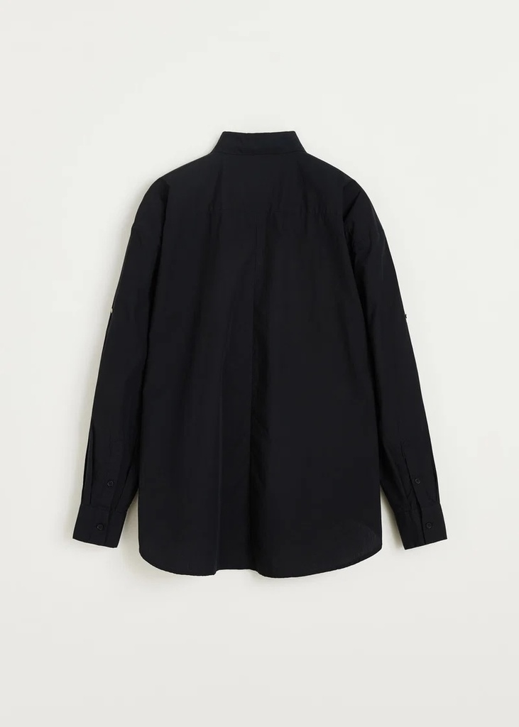 AIAYU Skyrta Shirt Black Navy
