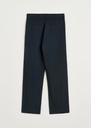 AIAYU buxur Billy pant zip poplin Black/navy