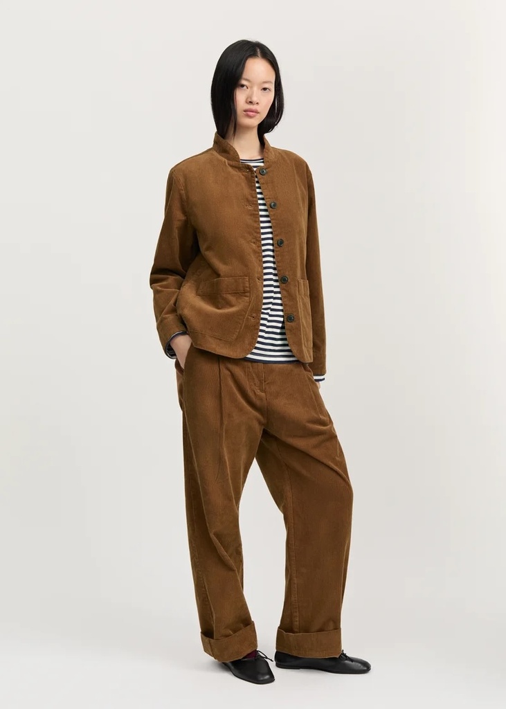 AIAYU jakki Jacy jacket Corduroy Cognac