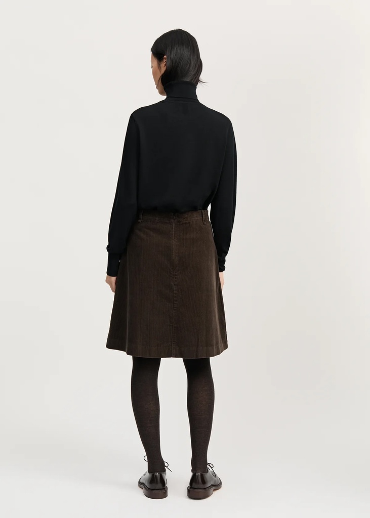 AIAYU pils Estelle skirt  Corduroy Smokey brown