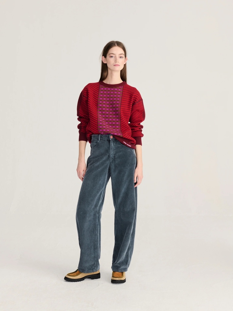 BOBO CHOSES buxur Corduroy barrel trousers