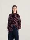 BOBO CHOSES skyrta Psicodelic Stripes all over fluid shirt