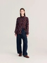 BOBO CHOSES skyrta Psicodelic Stripes all over fluid shirt