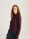 BOBO CHOSES toppur Psicodelic stripes all over turtleneck top