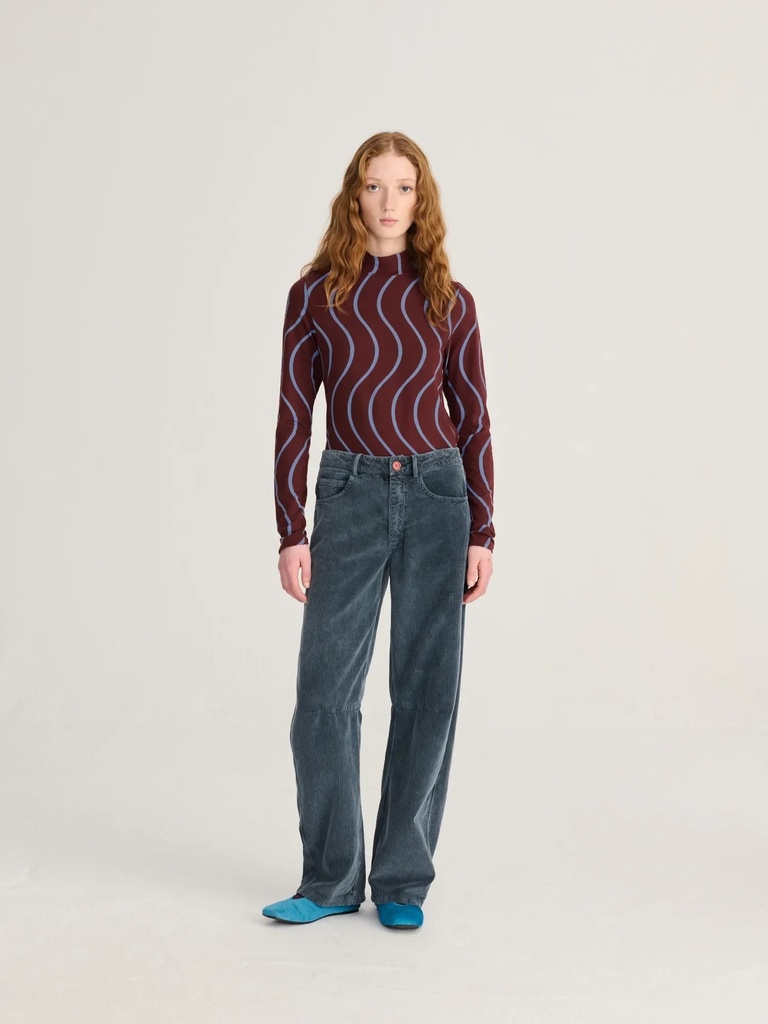 BOBO CHOSES toppur Psicodelic stripes all over turtleneck top