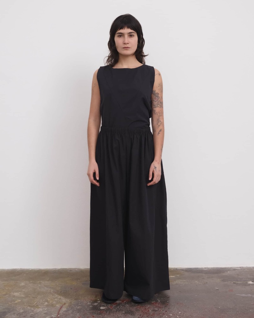Baserange buxur Cable pants Black