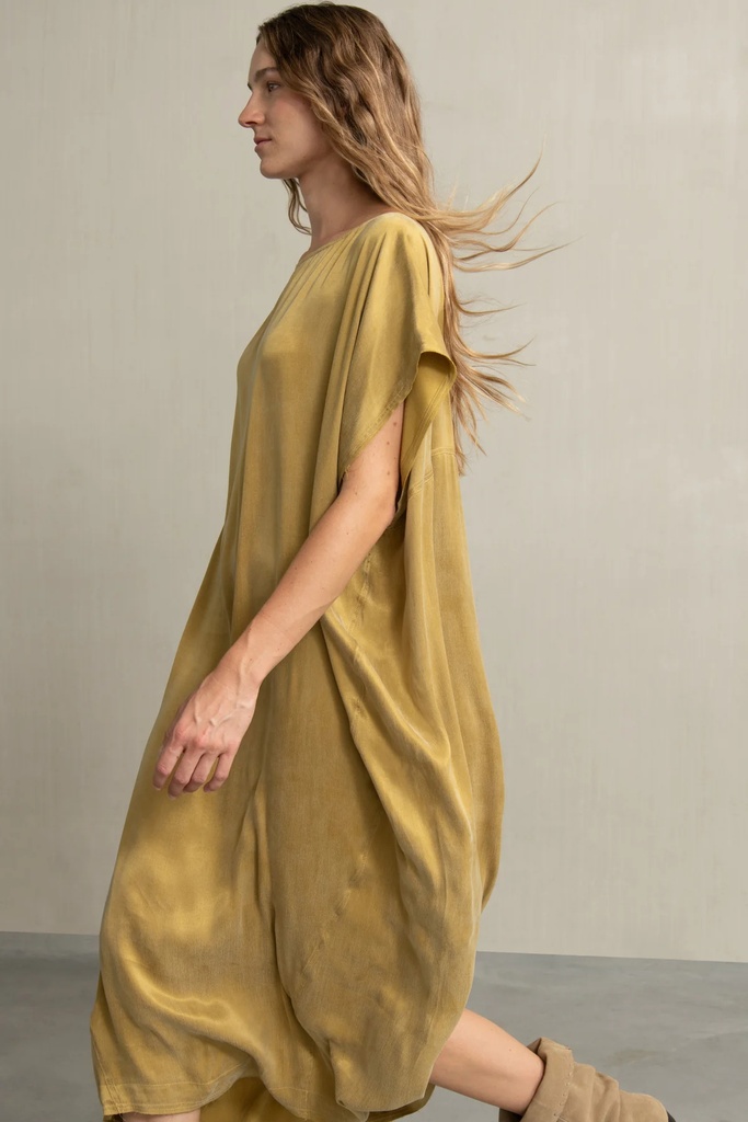 HUMANOID kjóll Tove dress Mustard