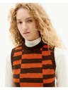 Tipsy Brown Mut Knitted Vest