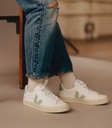 VEJA - skór CAMPO CHROMEFREE LEATHER WHITE MATCHA