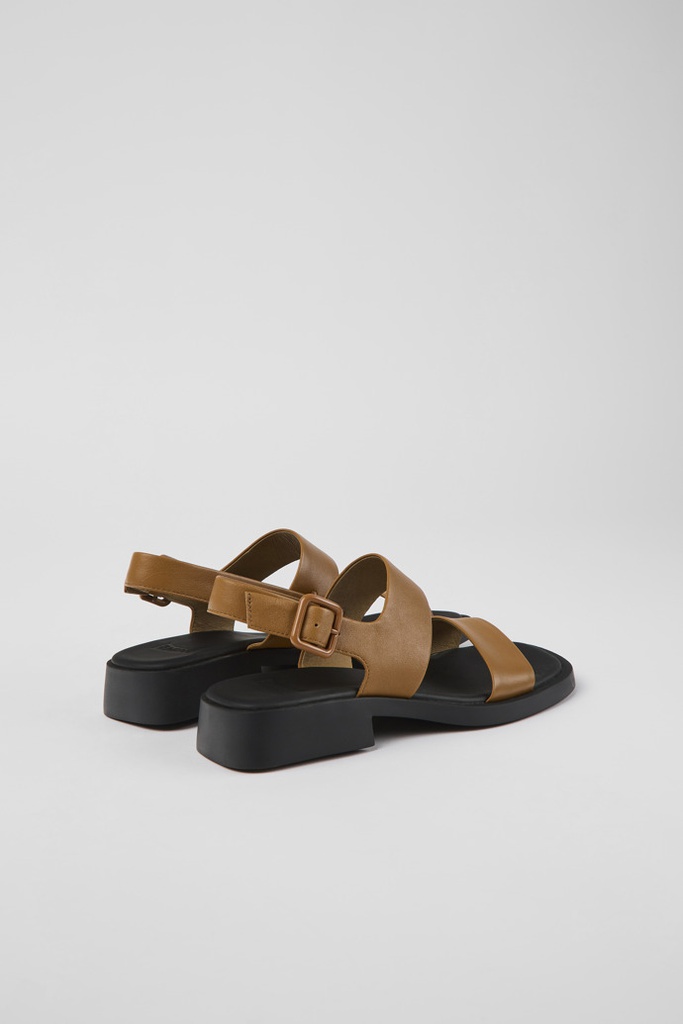 CAMPER Skór Dana Brown Leather Sandals