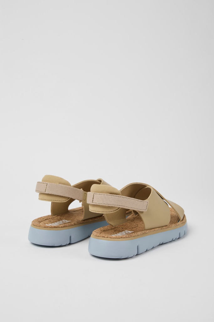 CAMPER Skór Oruga Beige Leather Sandals
