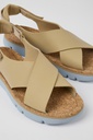 CAMPER Skór Oruga Beige Leather Sandals