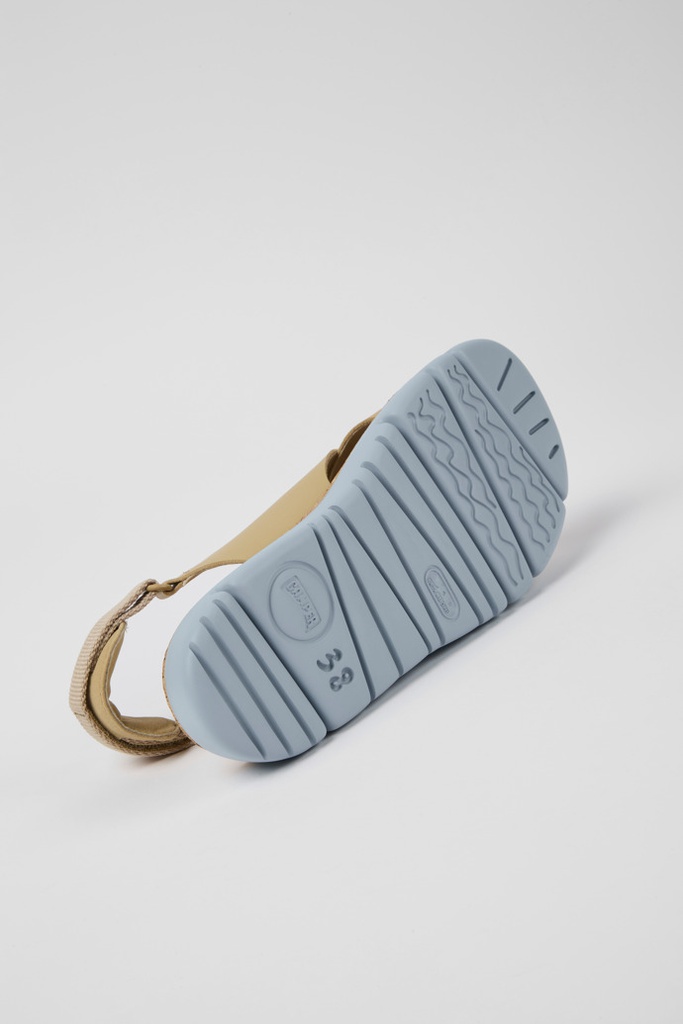 CAMPER Skór Oruga Beige Leather Sandals