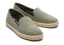 TOMS skór - Women Santiago Vetiver Grey Suede