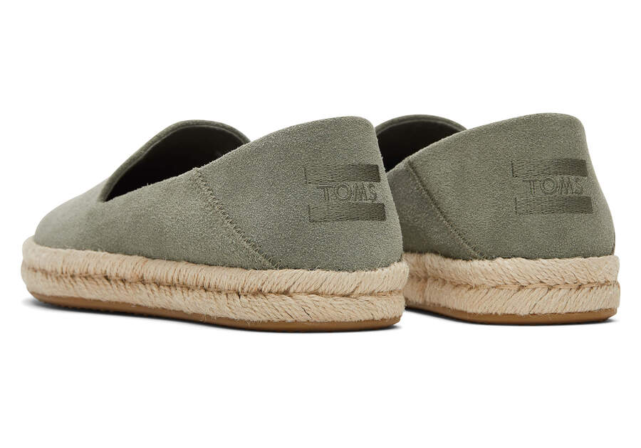 TOMS skór - Women Santiago Vetiver Grey Suede