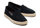 TOMS skór - Women Santiago Black Suede