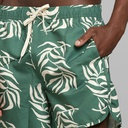 Dedicated Sundskýla Swim Shorts Sandhamn Big Leaf Duck Green
