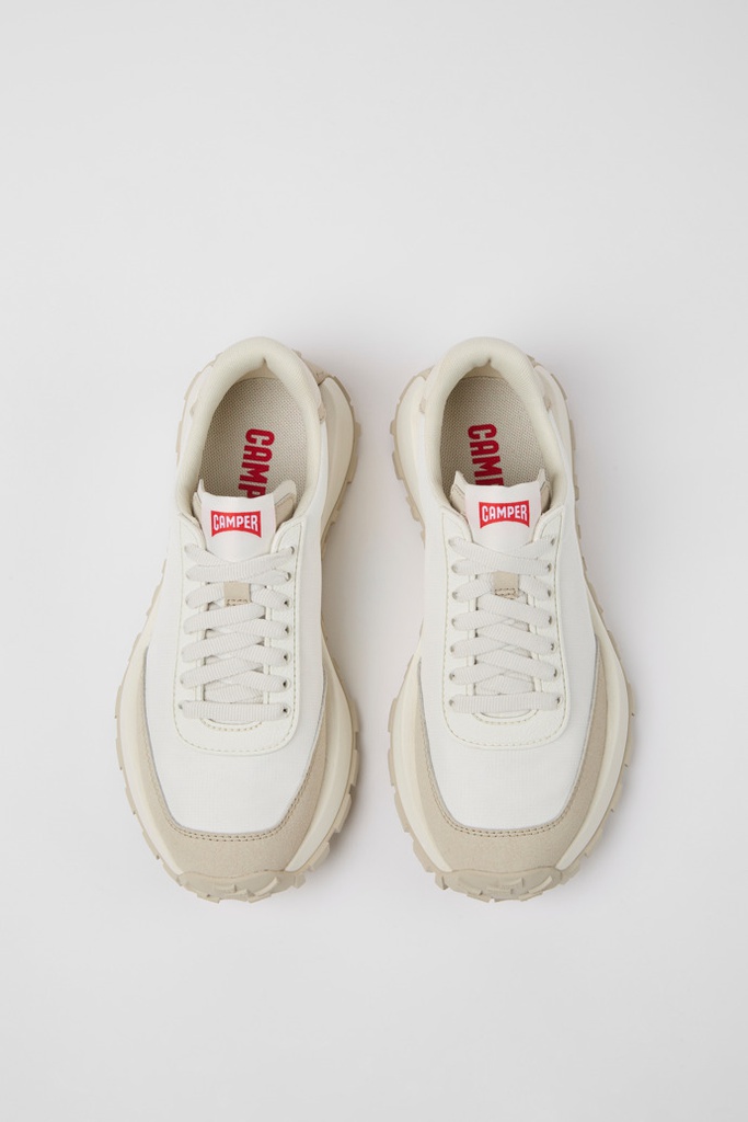 CAMPER Skór Drift Trail White Textile/Leather Sneakers