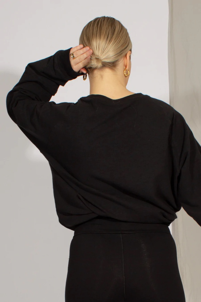 YOGAMII - MUDRA Sweatshirt  - Black