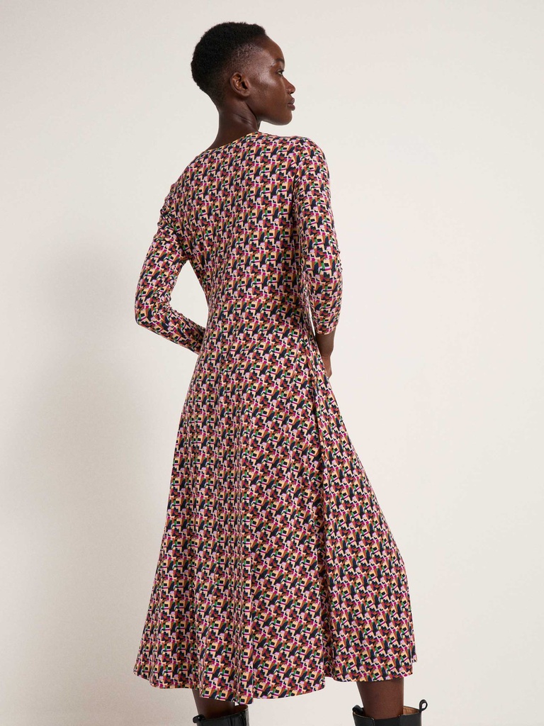 Lanius kjóll Etui dress Print Art earth