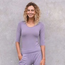 Jaya toppur Shirt Nelly Purple ash