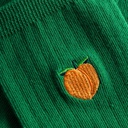 Dedicated Sokkar 36-40 Rib Socks Knivsta Peach Jelly Green