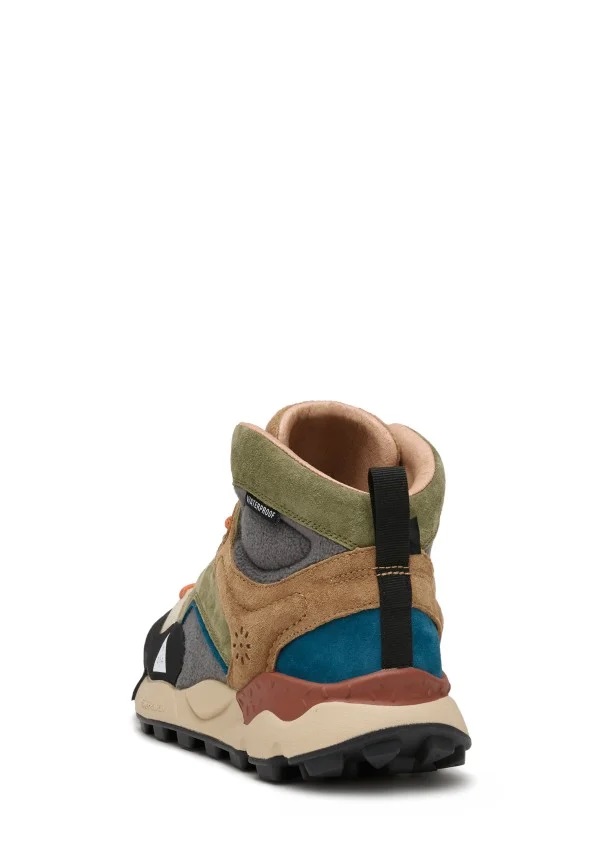Flower Mountain skór Back Country Mid Uni Beige/Military