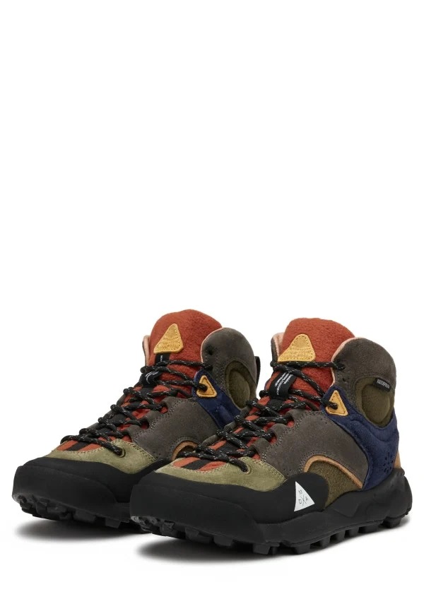 Flower Mountain skór Back Country Mid Uni Grey/Military