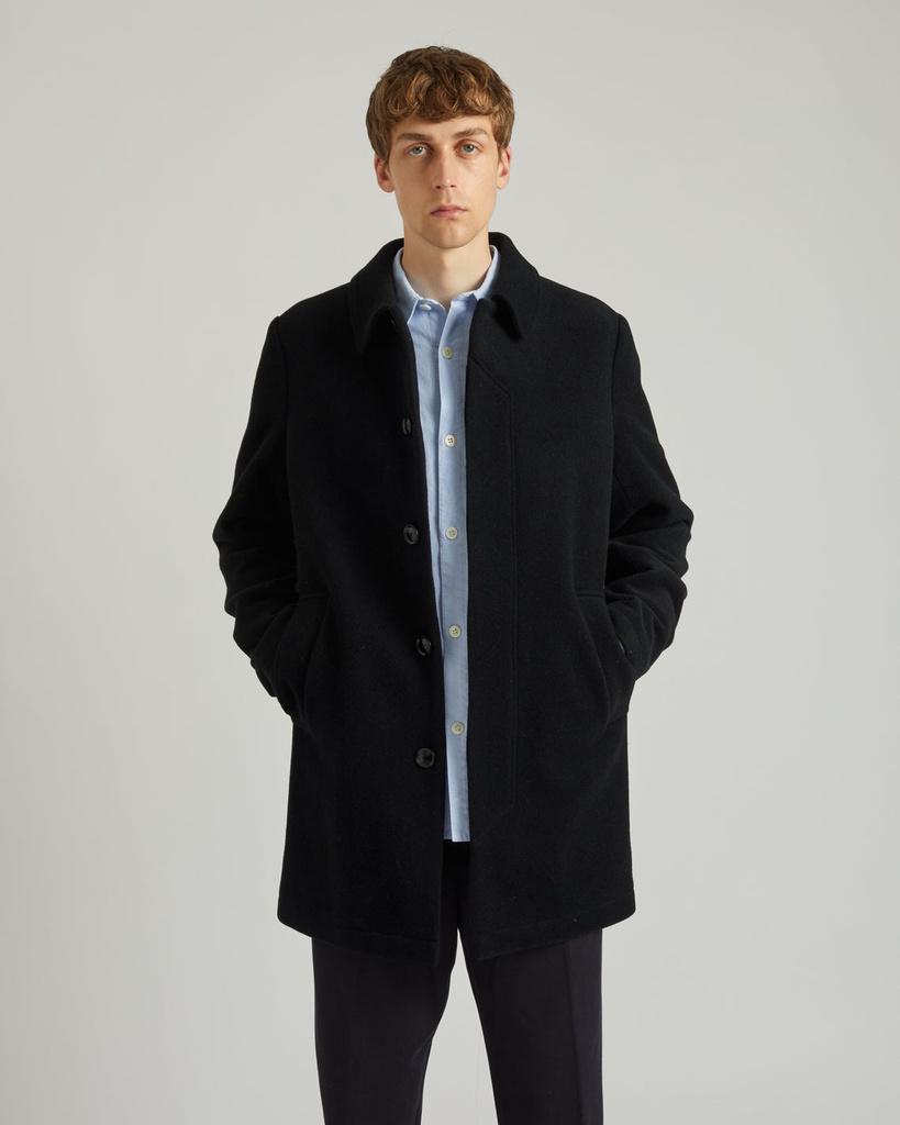 BRIXTOL T - Coat Wool Black