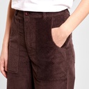 Dedicated Buxur Workwear Pants Vara Corduroy Coffee Brown