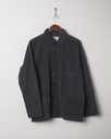Uskees skyrta Buttoned overshirt Cord Faded black