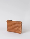 O MY BAG Lexi Cognac woven classic leather