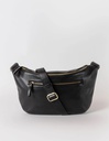 O MY BAG Drew Maxi  Black Soft Grain Leather